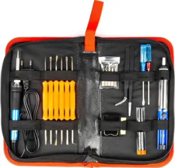Set hekur saldimi AMiO 03285, 60W, 230V, deri 450°C