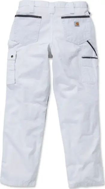 Pantallona cargo Carhartt Multi Pocket, W30 L30, të bardha
