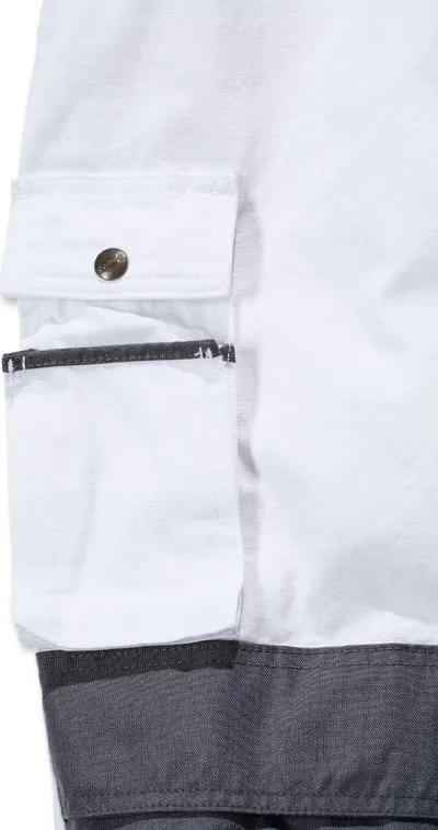 Pantallona cargo Carhartt Multi Pocket, W32/L32, e bardhë - 4