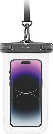 Kuti mbrojtëse uji Usams FSD1203, deri 6.7", IP68, transparente