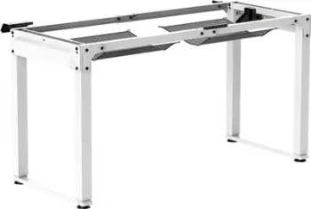 Tavolinë zyre ULTRADESK UPLIFT, 160x75 cm, rregullim elektrik 72-118 cm, e bardhë kafe