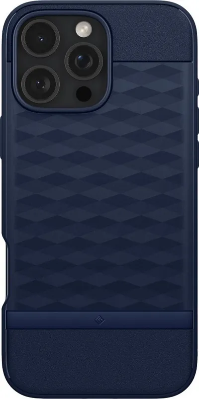 Mbulesë telefoni Spigen Caseology Parallax MagSafe, për iPhone 16 Pro, Midnight Blue - 2