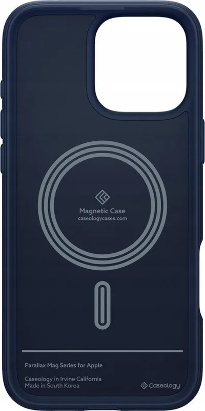 Mbulesë telefoni Spigen Caseology Parallax MagSafe, për iPhone 16 Pro, Midnight Blue - 5