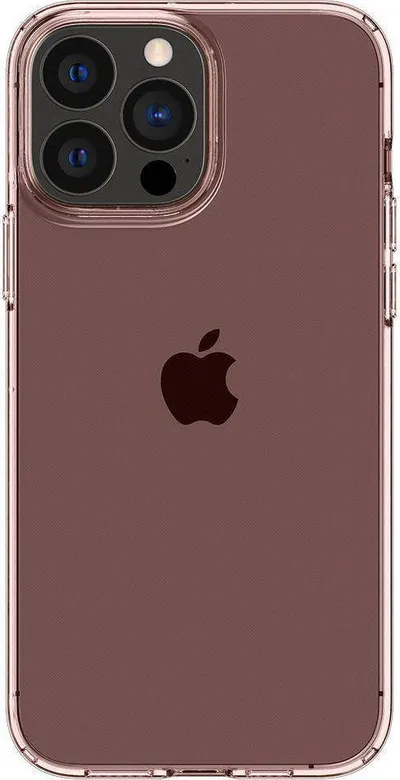 Mbulesë telefoni Spigen Crystal Flex Rose Crystal, për iPhone 13 Pro Max, transparente rozë - 2