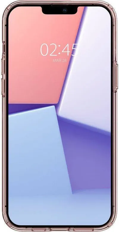Mbulesë telefoni Spigen Crystal Flex Rose Crystal, për iPhone 13 Pro Max, transparente rozë - 3
