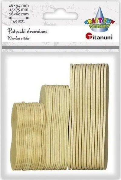 Shkopinj druri, lugë çaji Titanium, 45 copë - 1