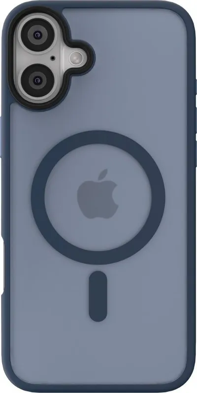 Kllapë Next One Mist Shield MagSafe për iPhone 16 Plus, gjysmë e tejdukshme, blu e errët - 3