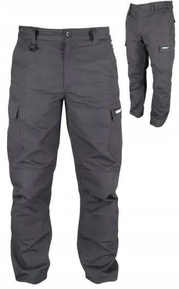 Pantallona cargo DEDRA BH31SP, ripstop 220 g/m², madhësia L/52, gri