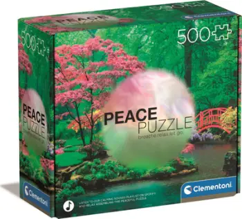 Puzzle Clementoni Peace Collection Raindrops Lullaby 35528, 500 pjesë, shumëngjyrësh