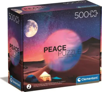 Puzzle Clementoni Peace Collection Starry Night Dream, 500 pjesë, shumëngjyrësh