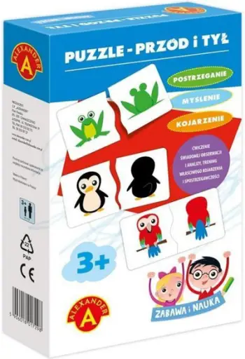 Puzzle Alexander - Argëtim dhe shkencë, 3+, 48 elemente