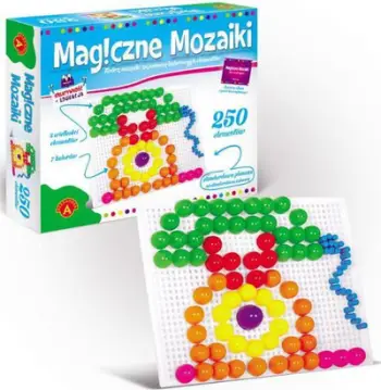 Puzzle Alexander Magic Mosaics Education 250, 250 elemente