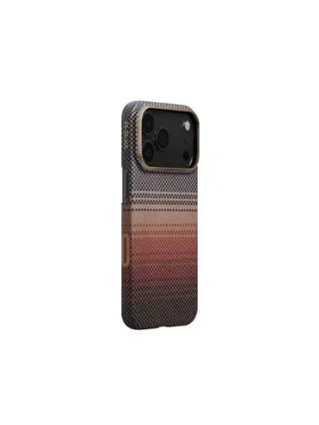 Mbulesë telefoni PITAKA Ultra Slim Sunset, për iPhone 17 Pro, ultra e hollë, kompatibile MagSafe