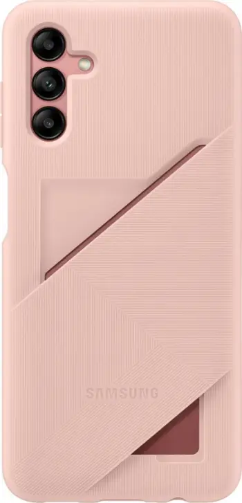 Mbulesë telefoni Samsung Card Slot Cover për Galaxy A04s, silikon, me xhep karte, jeshile