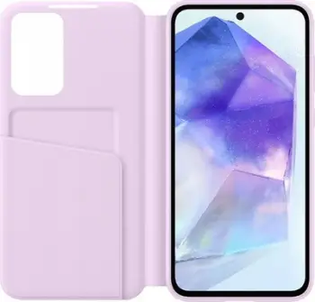 Mbulesë telefoni Samsung EF-ZA556 Smart View Wallet, për Galaxy A55 5G, 6.6", lejla