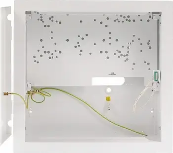 Kuti metalike alarmi Pulsar AWO-500PU, për panel alarmi, për bateri 17Ah 12V, e bardhë