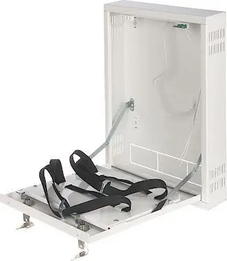 Kuti metalike Pulsar AWO-528W, 430 x 320 x 80 mm, e bardhë