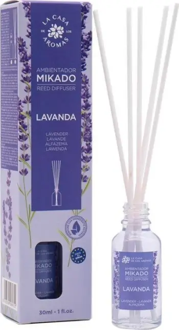 Shkopinj aromatizues La Casa De Los Aromas Mikado Lavender, 30ml, aromë livandoje