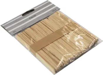 Shkopinj druri kreativ Penword Natural Sticks, 50 copë, natyralë
