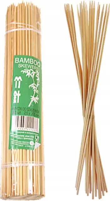 Shkopinj druri për shishqebab Arpex, 20 cm, 200 copë, natyral
