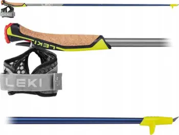 Shkopinj ecjeje nordike LEKI Speed Pacer Lite, karbon, dorezë Nordic Shark