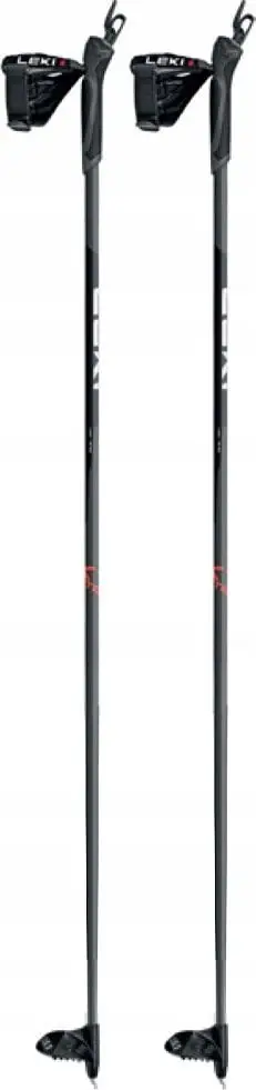 Shkopinj skijimi nordik LEKI XTA Track, alumin, 160 cm, të zinj