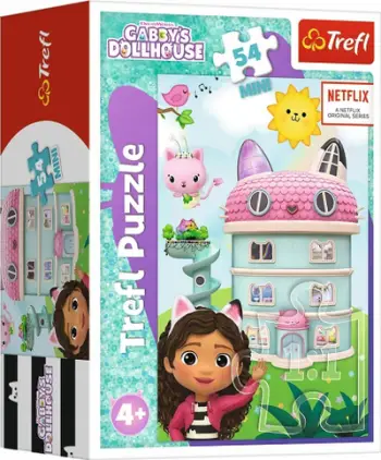 Puzzle mini Trefl Gabby It Is Always Cheerful, 54 pjesë, shumëngjyrësh