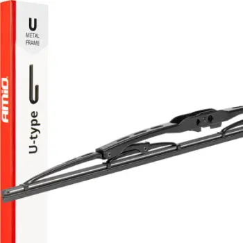 Fshirëse xhami AMiO 04013, 580mm, universale, e zezë