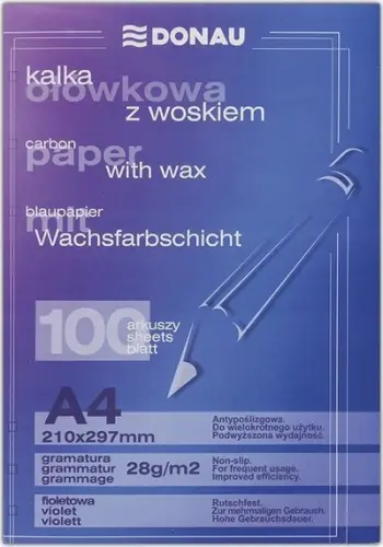 Set i lapsave Donau PURPLE 1923100PL-23, A4, 100 copë