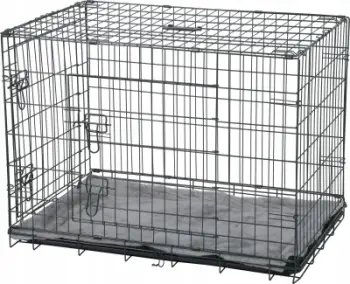 Kafaz transportues për qen Zolux NOMAD 2in1 XL, 107x71x77cm, i palosshëm, gri