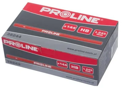 Set i lapsave ProLine Carpenter's 38244, 245mm, 144 copë - 1