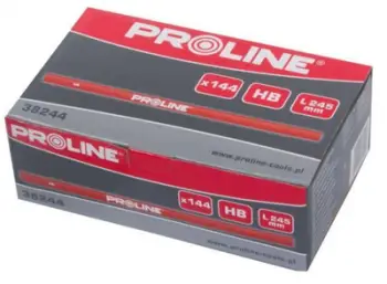 Set i lapsave ProLine Carpenter's 38244, 245mm, 144 copë