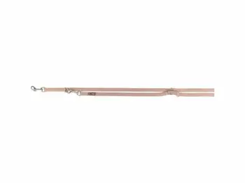 Zinxhir qeni Trixie Premium XS/S, 2m, tekstil, rozë