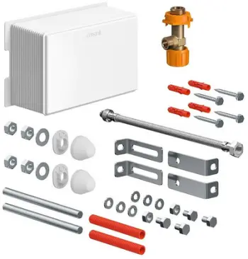 Set instalimi Alca Plast Standard Fix AQUA SYSTEM 40 K99-0407, për rezervuar të fshehur, për WC të varur