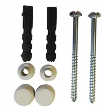 Set instalimi WC Cersanit K99-0024, komplet montimi, metalik