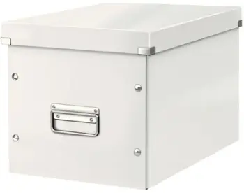 Kuti organizuese Leitz Universal Box L, plastike, e bardhë