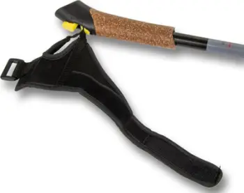Shkopinj nordik Enero Nordic 1-section, 115cm, alumini, kafe