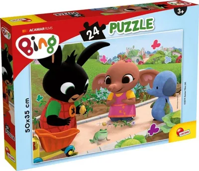 Puzzle Lisciani Plus Bing 4, 24 copë - 1