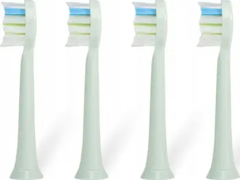Koka furçe dhëmbësh Oromed Oro Sonic Green, sonike, set 4 copë, jeshile
