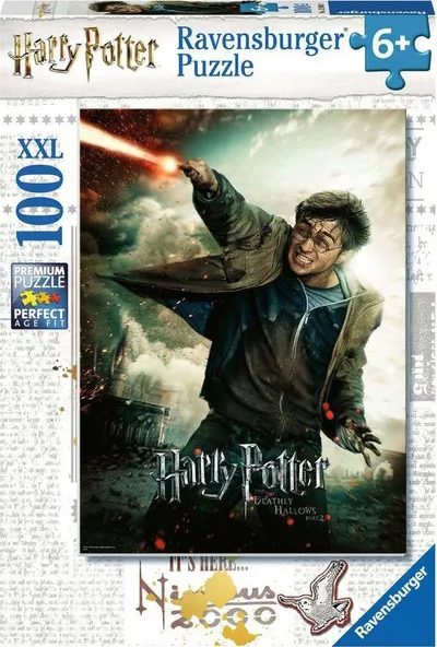 Puzzle Ravensburger Harry Potter XXL, 100 pjesë, shumëngjyrësh - 1