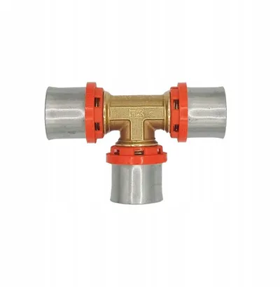 TEE lidhëse Sigma Li Type PEX, 32x20x20, për tuba multilayer - 1