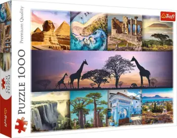 Puzzle Trefl Africa, 1000 copa, shumëngjyrësh