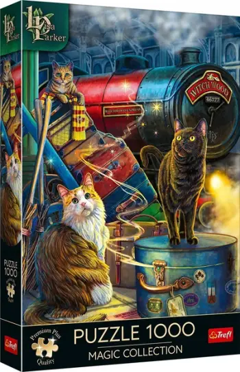 Puzzle Trefl Magic Collection Witchwood Express, 1000 copë, shumëngjyrëshe