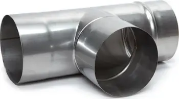 Tee oxhaku Wadex Chimney Tees, diametër 107–160 mm, çelik inox