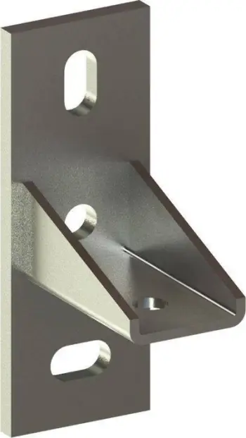 Bazë montimi Niczuk ST-A, 45x112x6 mm, çelik i galvanizuar