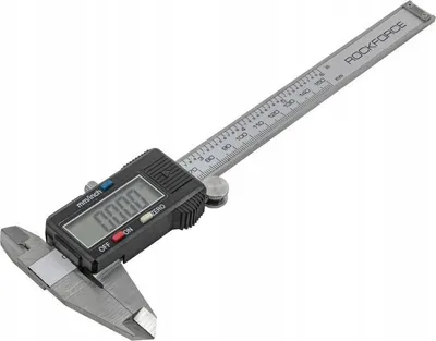 Kalibër digjital Rockforce 150mm, ekran LCD, çelik inox - 4