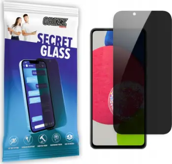 Xham mbrojtës privatizues Grizz SecretGlass për Samsung Galaxy A52s, 9H, transparent