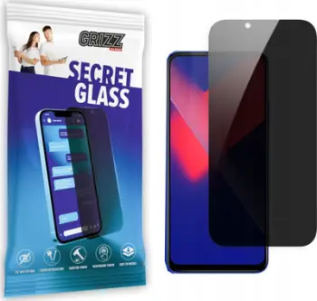Xham mbrojtës privatizues Grizz SecretGlass për Wiko 10, 9H, transparencë e lartë