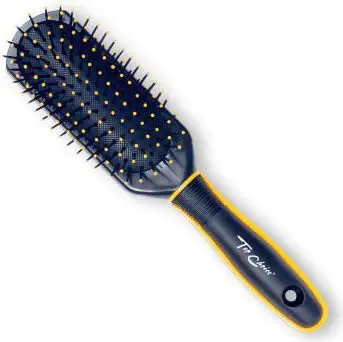 Furçë flokësh Top Choice Popular 2458, gjilpëra plastike, dorezë ergonomike, shumëngjyrëshe