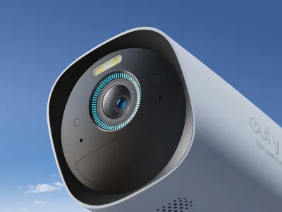 Kamerë sigurie shtesë Anker eufy Security eufyCam 3 4K Wi‑Fi me panel diellor, njohje fytyre, night vision me ngjyra, për jashtë, bardhë/zi, 1 copë - 3